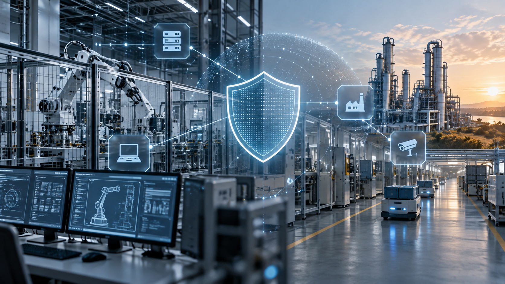 Digitale Schutzschichten in einer industriellen Umgebung